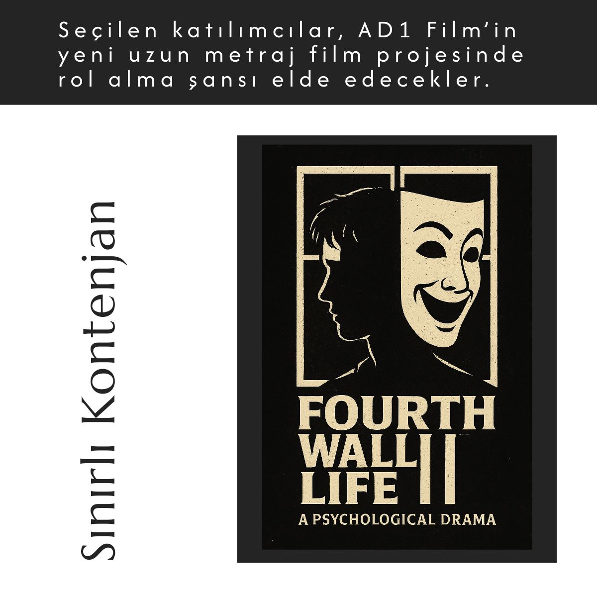 Antalya’da profesyonel film seti ortamında kamera önü oyunculuk tekniklerini öğren